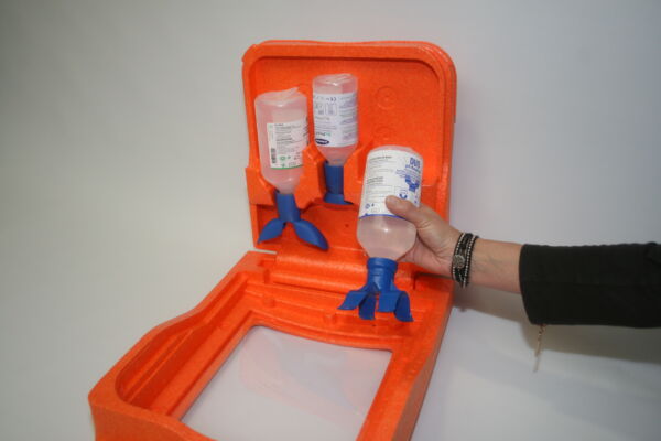 HSV the particle foam engineers, engineering, productie van oogspoelunits