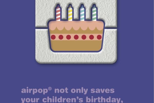 airpop engineered air not only saves your children's birthday, but also the climate. with 98% of air. HSV the particle foam engineers.