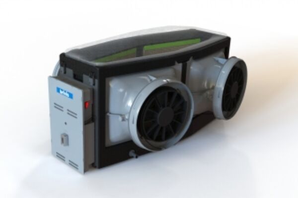 Modulair systeem in EPP voor verdampingsinstallatie. HSV the particle foam engineers